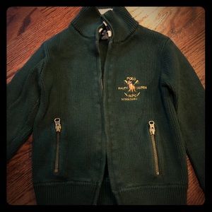 Hunter Green Ralph Lauren size 5 sweater